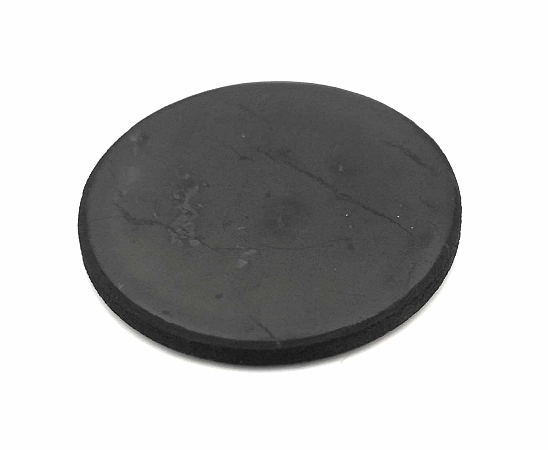 Plaque Shungite Anti-Radiation En Forme De Cœur - Autocollant Protection Ondes Pour Téléphone, Tablette, Ordinateur