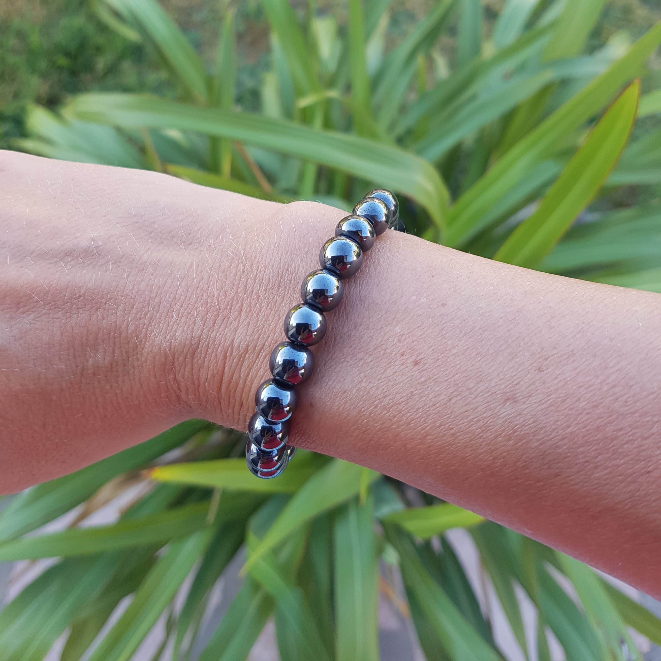 Bracelet Hématite 8mm Garaulion